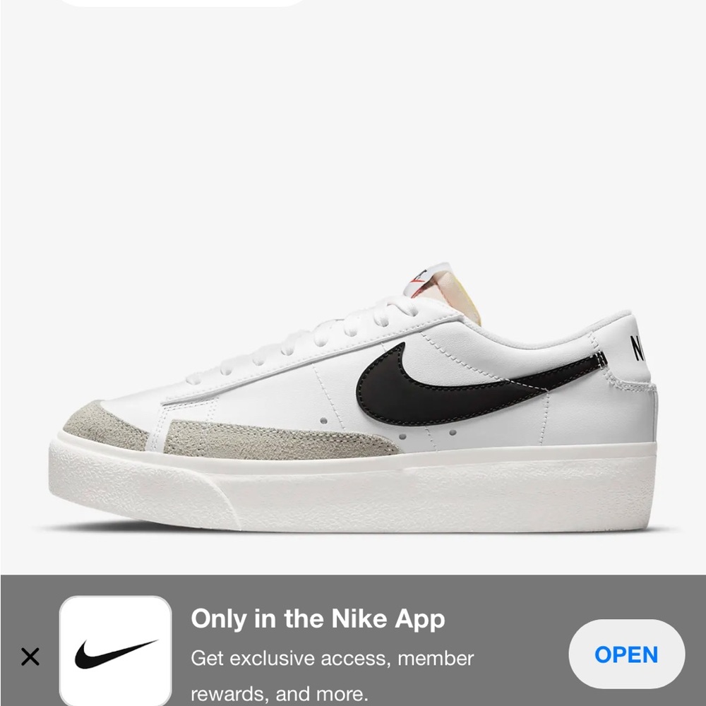 Nike Blazer Low Platform